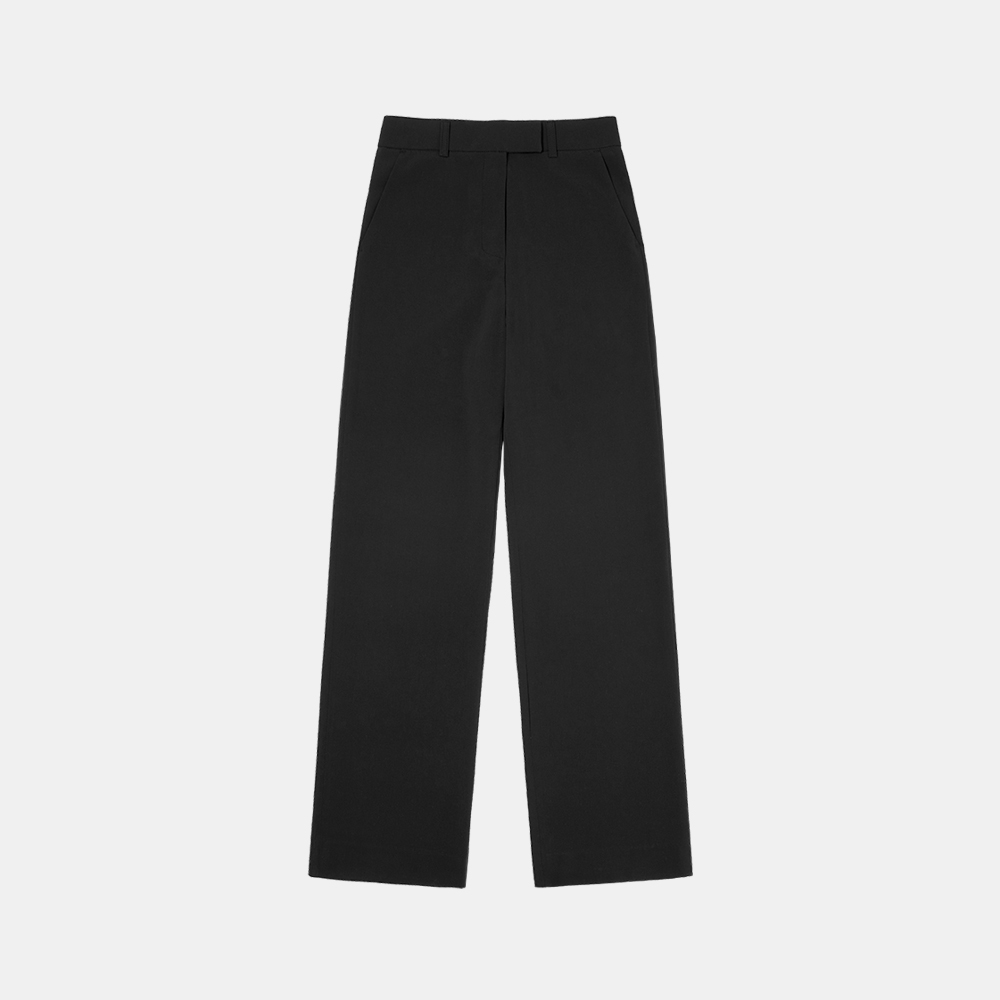[6/3 예약발송] SIPT7050 signature summer trousers_Black