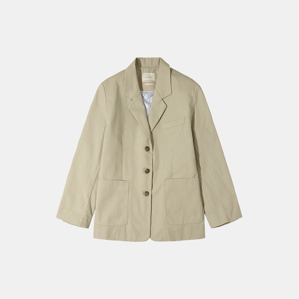 [3/29 예약발송] SIOT4071 Overfit cotton jacket_Beige
