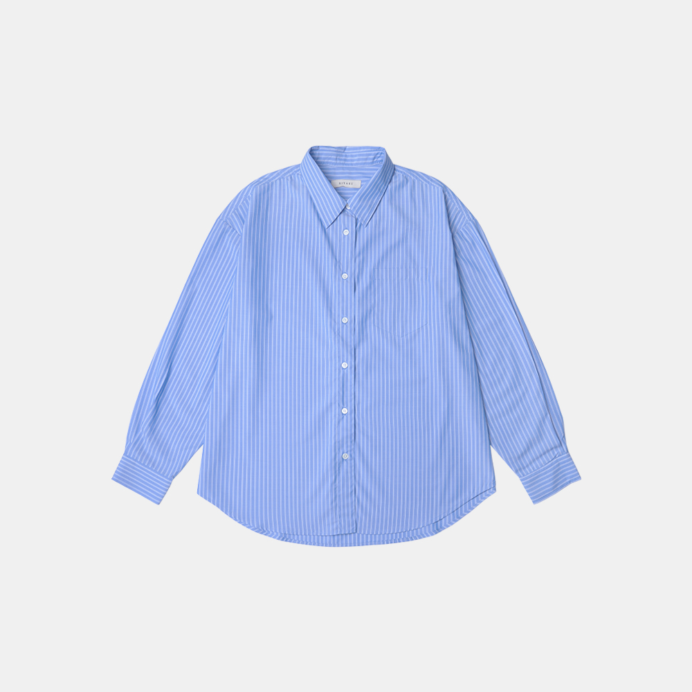 [6/12 예약발송] SITP5150 오버핏 라운지 ST 셔츠_Light blue ST